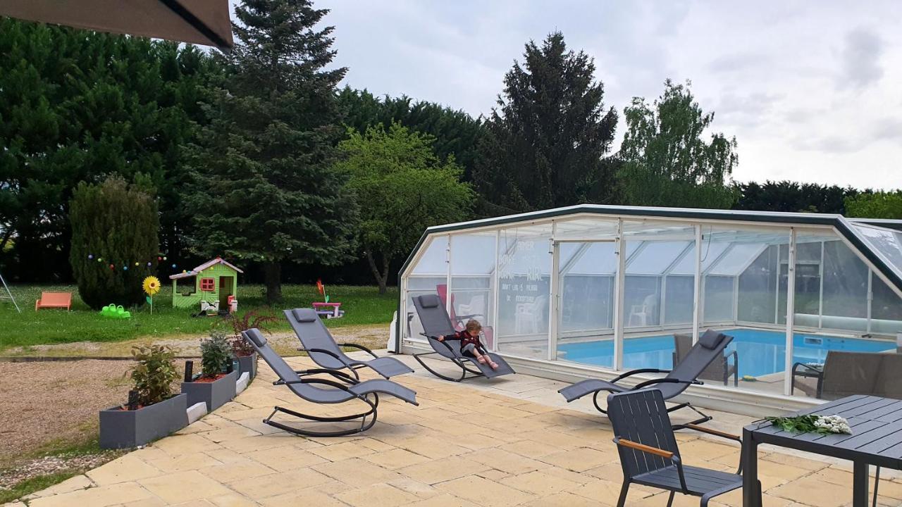Villa Bois De Crane Landes-le-Gaulois Esterno foto
