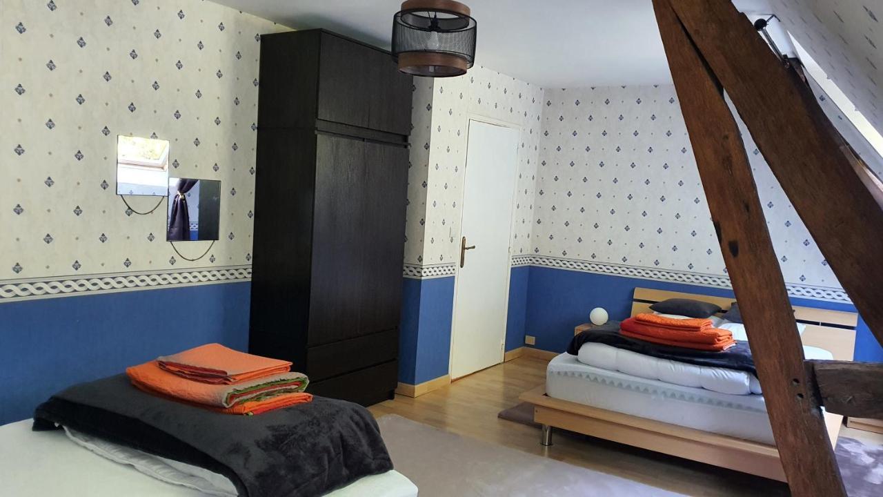 Villa Bois De Crane Landes-le-Gaulois Esterno foto